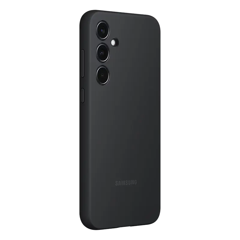 Чехол Samsung Galaxy A35 Silicone Cover Clear Чёрный