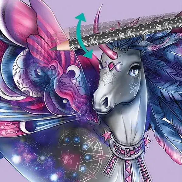 Nebulous Stars Fantasy Horses Space