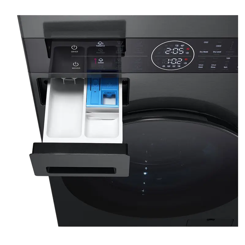 Стирально-сушильная машина LG WT1210BBF Черный