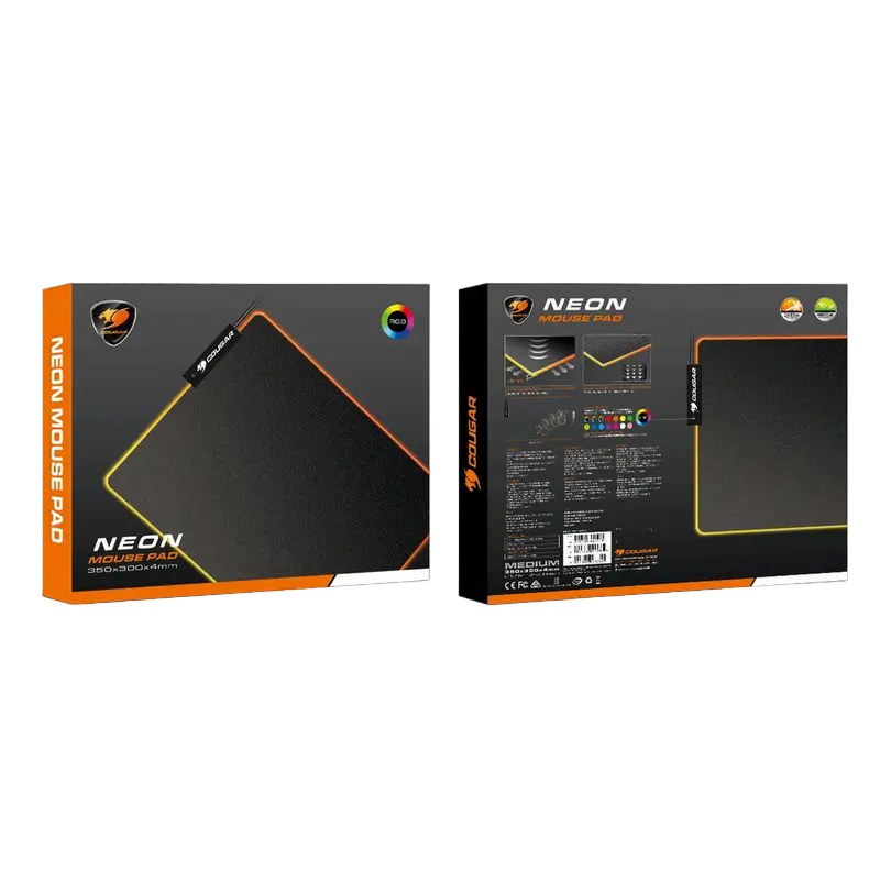 Игровой коврик для мыши Cougar NEON Серый