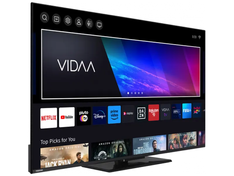 55" QLED SMART Телевизор Toshiba 55QV3463DG Черный