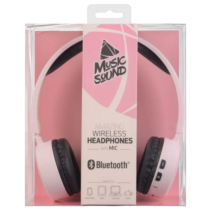 Наушники Cellularline Music Sound Розовый