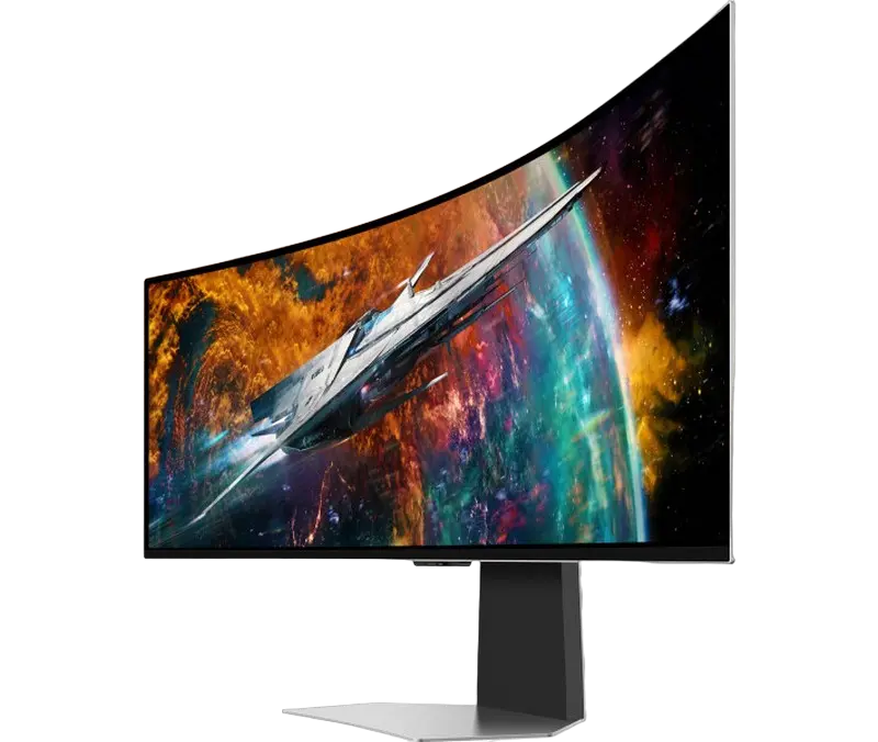 Игровой монитор Samsung Odyssey G95SC Серебристый