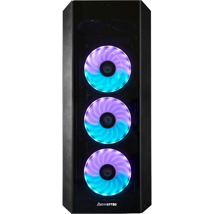 Carcasă PC Chieftec GL-03B-OP Midi-Tower Negru