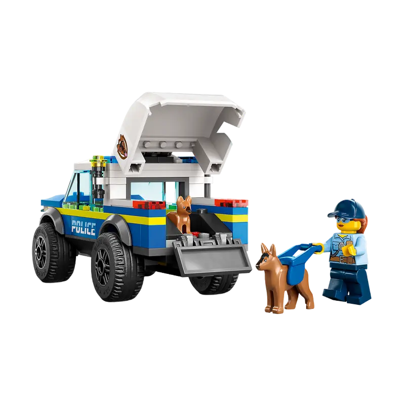 Constructor LEGO Mobile Police Dog Training Multicolor