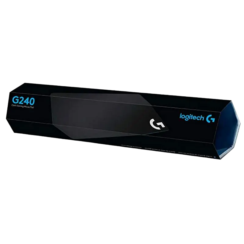 Игровой коврик для мыши Logitech G240 Чёрный