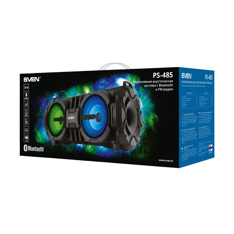 Boxă portabilă SVEN PS-485 Negru