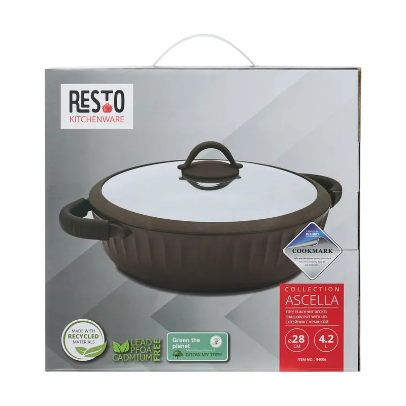 Сотейник RESTO Ascella ASCELLA Коричневый