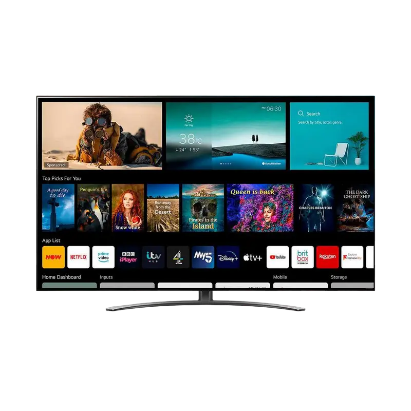 55" LED SMART Телевизор LG 55NANO816PA Черный