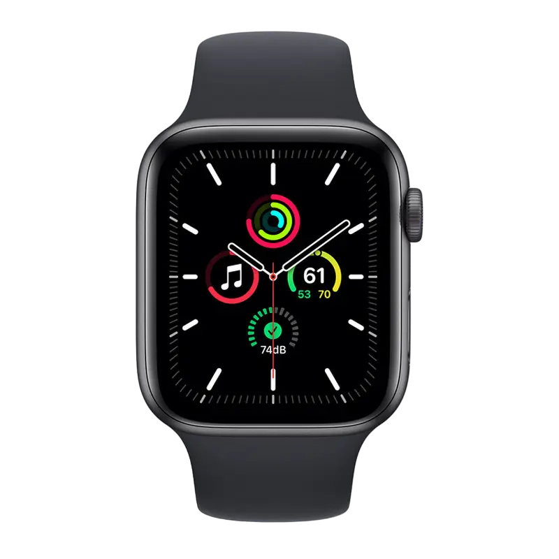 Умные часы Apple Watch SE Алюминиевый корпус с ремешком Midnight Sport