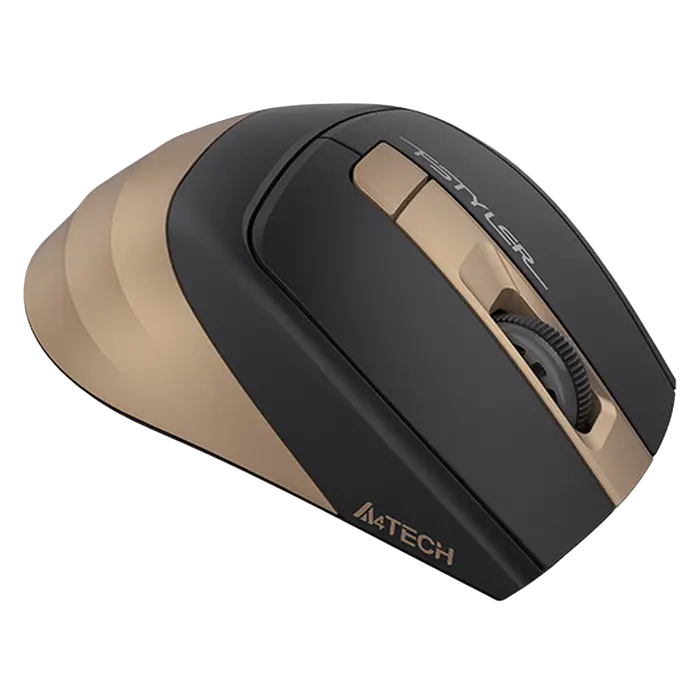 Беcпроводная мышь A4Tech FG35 Беспроводное Черный | Бронзовый