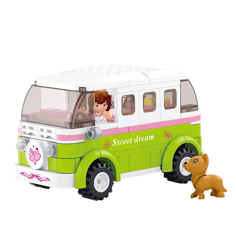 Конструктор Sluban Girls Dream - Touring Wagon Разноцветный