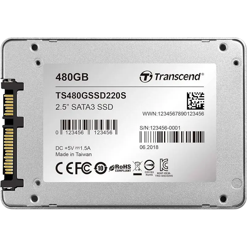 Накопитель SSD Transcend SSD220S 480GB