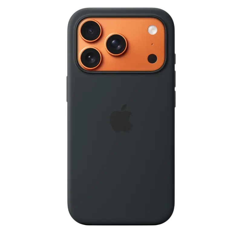 Чехол Apple iPhone 17 Pro Silicone Case with MagSafe A3559 Silicone Case with MagSafe Чёрный