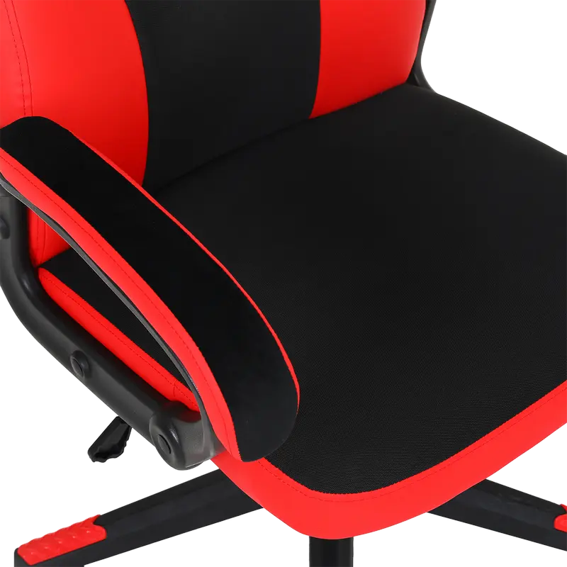 Игровое кресло HATOR Flash Gaming Искусственная кожа,Ткань Черный | Красный