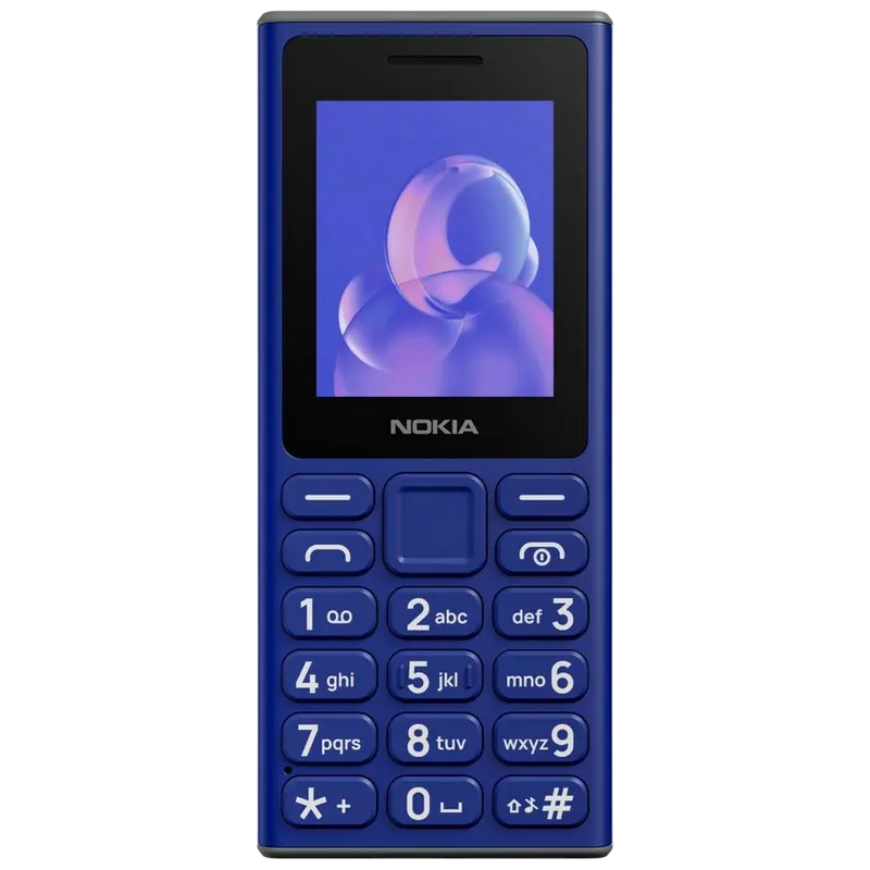 Мобильный телефон Кнопочный Nokia 105 (2024) Синий