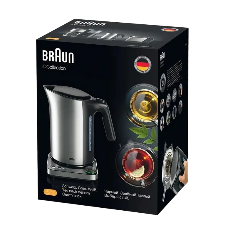 Электрочайник Braun WK 5115 BK Чёрный | Серый