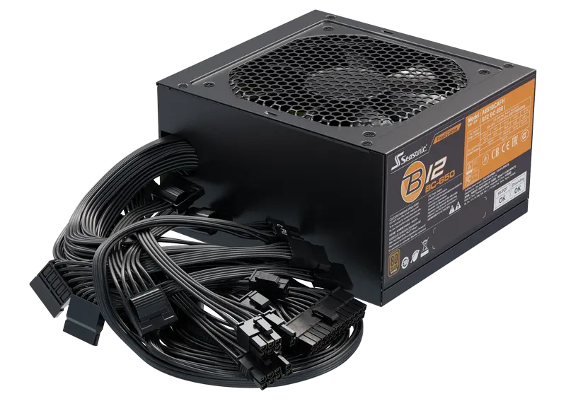 Tip Блок питания для компьютеров Seasonic B12 BC-650 ATX Черный