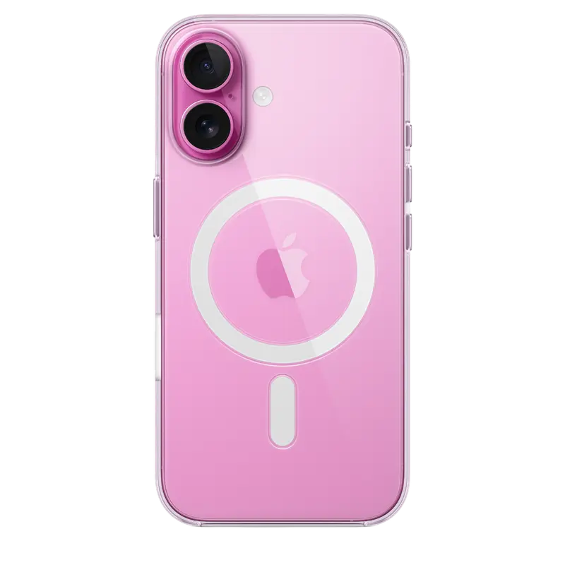 Чехол Apple iPhone 16 Clear Case with MagSafe A3243 Clear Case с MagSafe Прозрачный