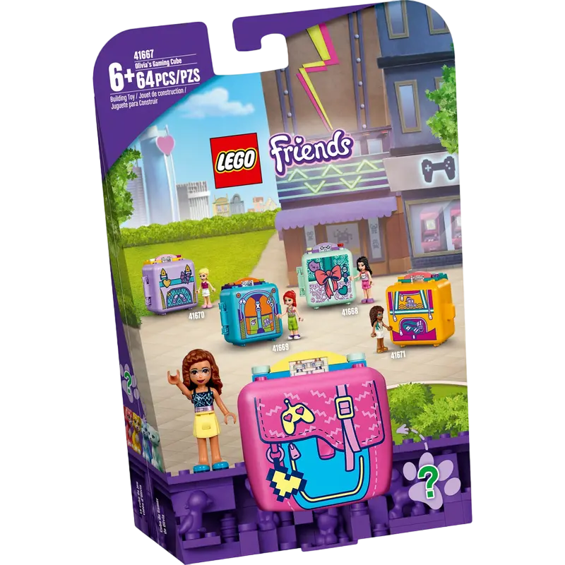 Конструктор LEGO Olivia's Gaming Cube Розовый