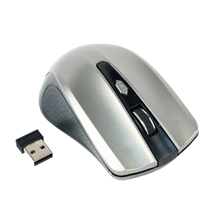 Беcпроводная мышь Gembird MUSW-4B-04-BG Беспроводное Чёрный/Серый