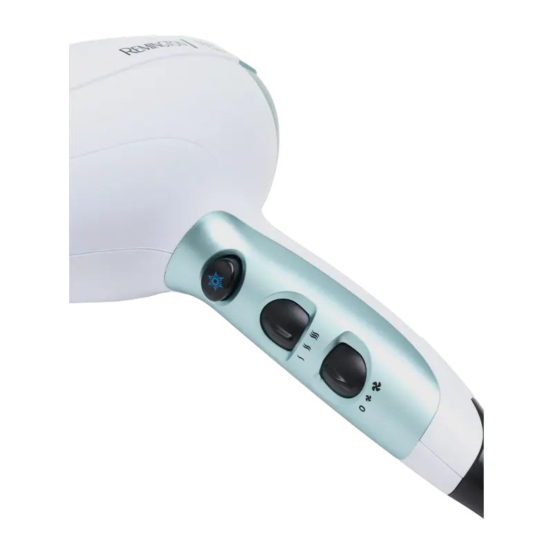 Фен Remington Shine Therapy Белый | Синий