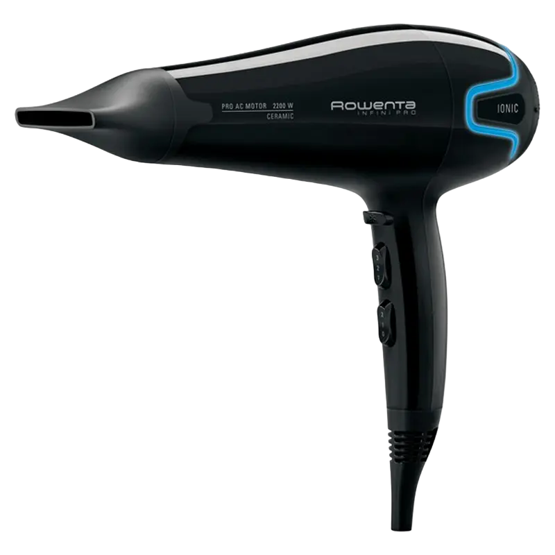 Uscător de păr Rowenta LED Infini Pro Negru