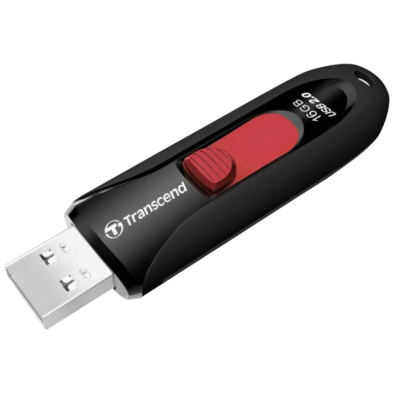 USB Flash накопитель Transcend JetFlash 590 16ГБ Чёрный