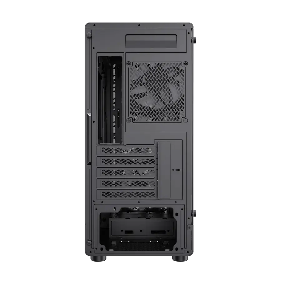 Carcasă PC Gamemax FORGE MB Midi-Tower Negru