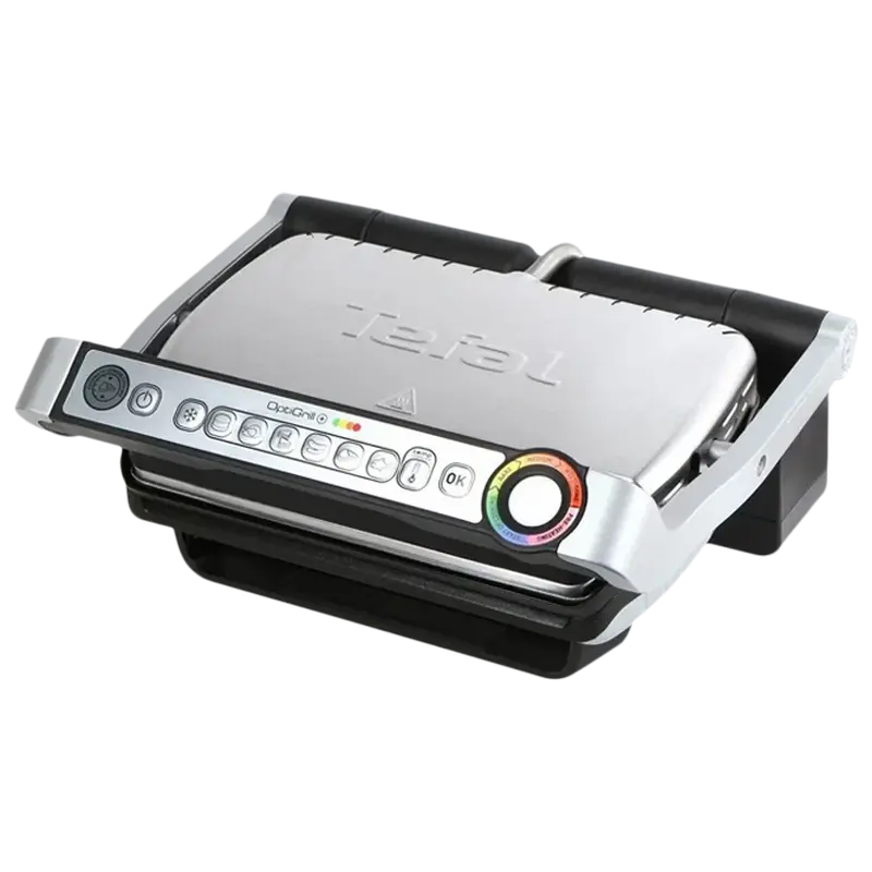 Электрический Гриль Tefal OptiGrill+ Нержавеющая сталь