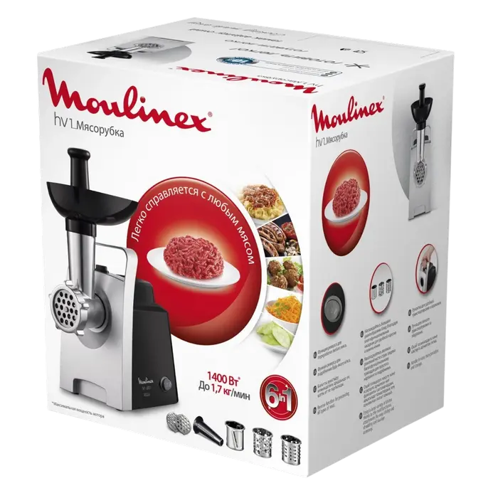 Мясорубка Moulinex ME108832 Черный