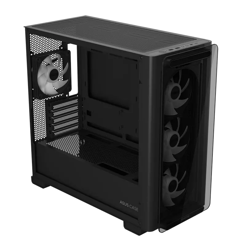 Carcasă PC ASUS A23 PLUS TG ARGB Mini-Tower Negru