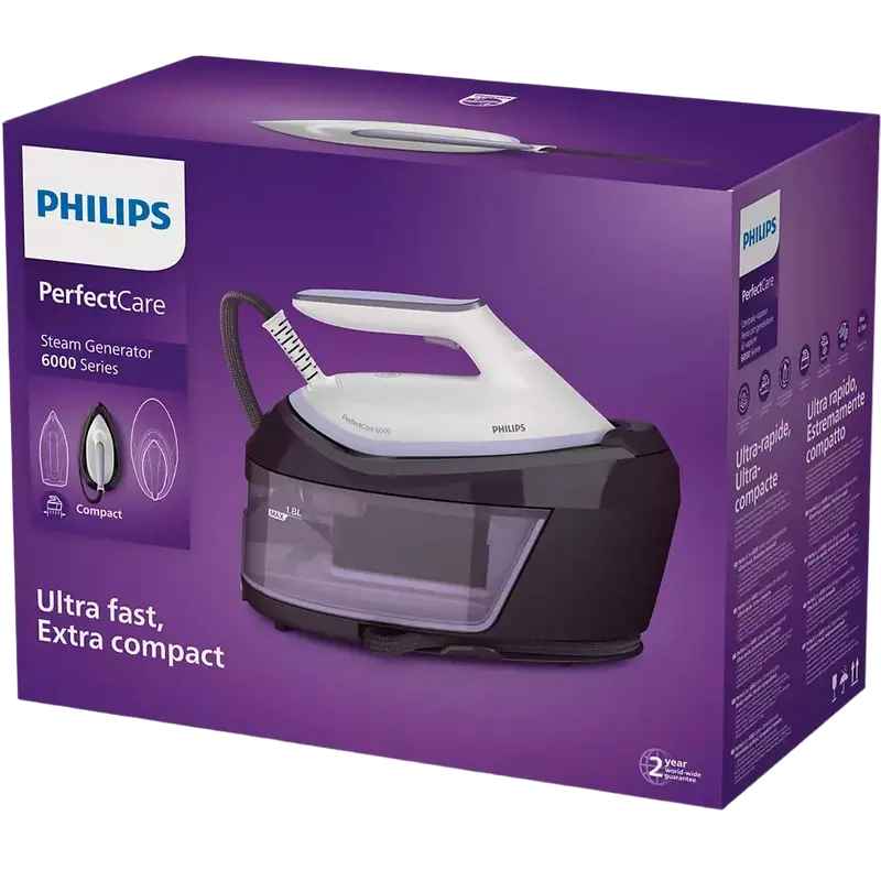 Утюг с парогенератором Philips PSG6024/30 Фиолетовый
