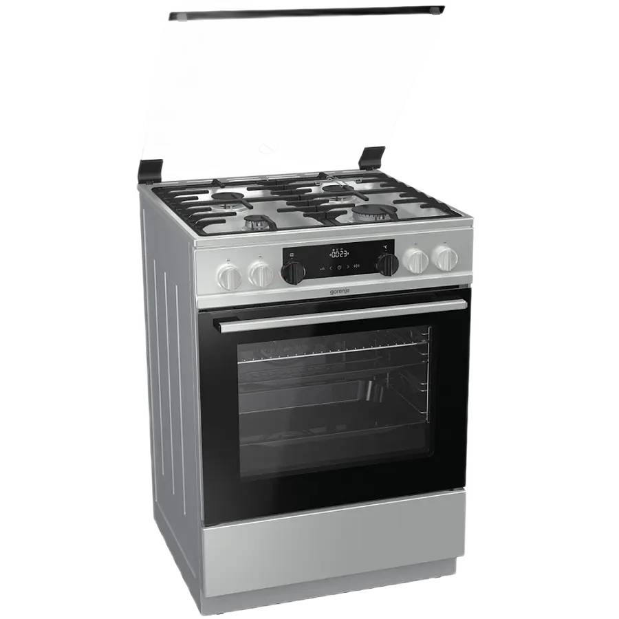 Комбинированная плита Gorenje K634XF Нержавеющая сталь