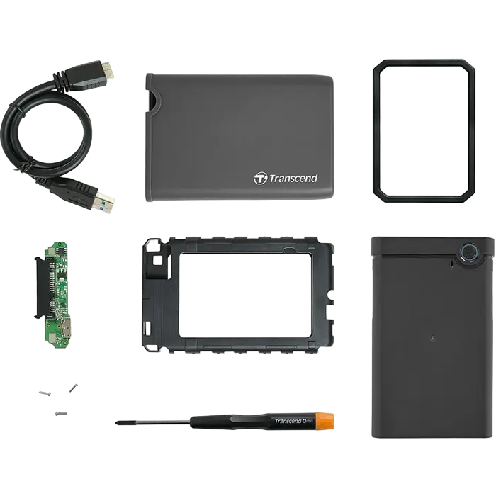 Внешний корпус Transcend TS0GSJ25CK3 Серый