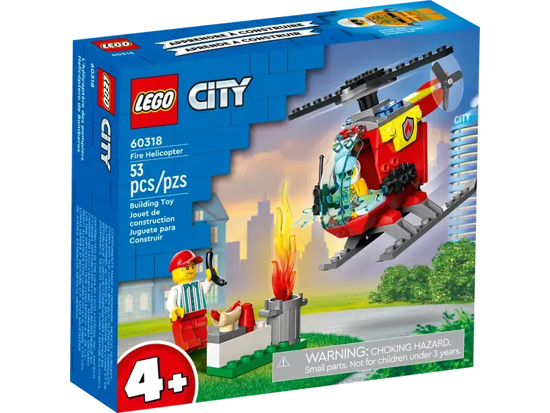 Constructor LEGO Fire Helicopter Multicolor