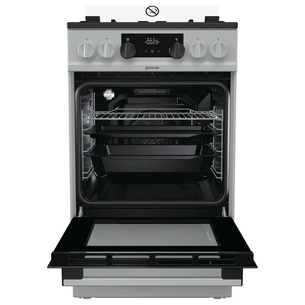 Комбинированная плита Gorenje K5341SH Серебристый