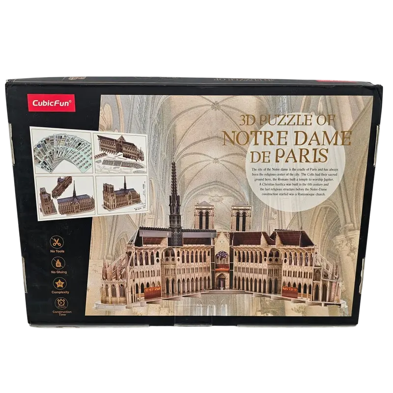Puzzle 3D CubicFun Notre Dame de Paris Bej