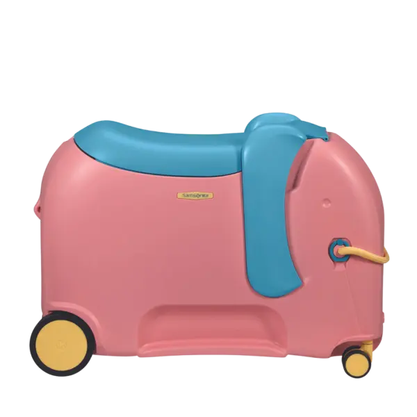 Valiză pentru bagaj Samsonite Dream Rider Deluxe Elephant Roz