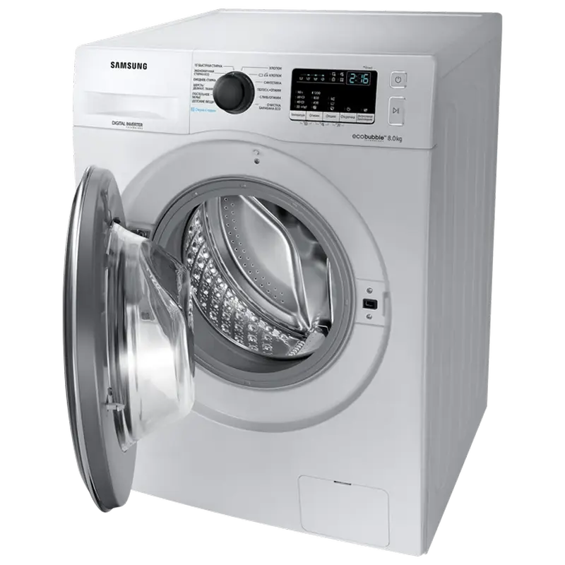 Стиральная машина Samsung WW80R42LHES Белый