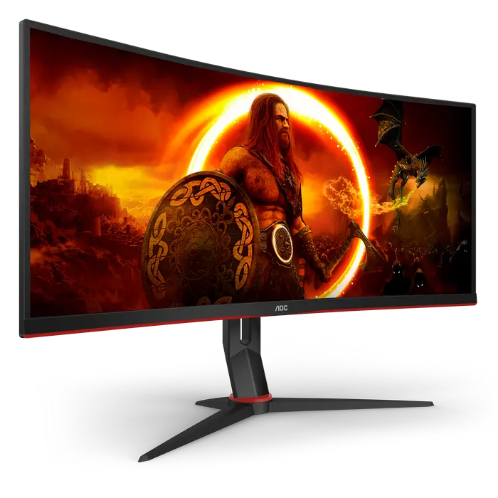 Игровой монитор AOC CU34G2XP/BK Чёрный