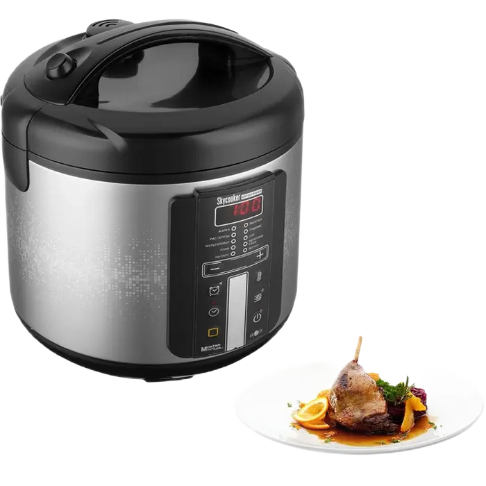Мультиварка Redmond RMC-M226S Черный/Серебристый