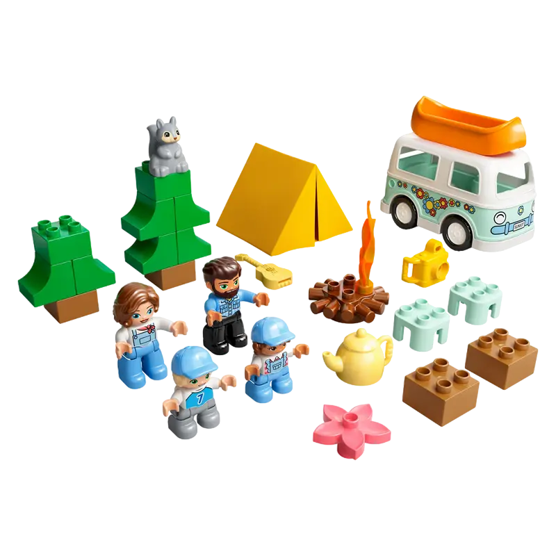 Конструктор LEGO Family Camping Van Adventure Разноцветный