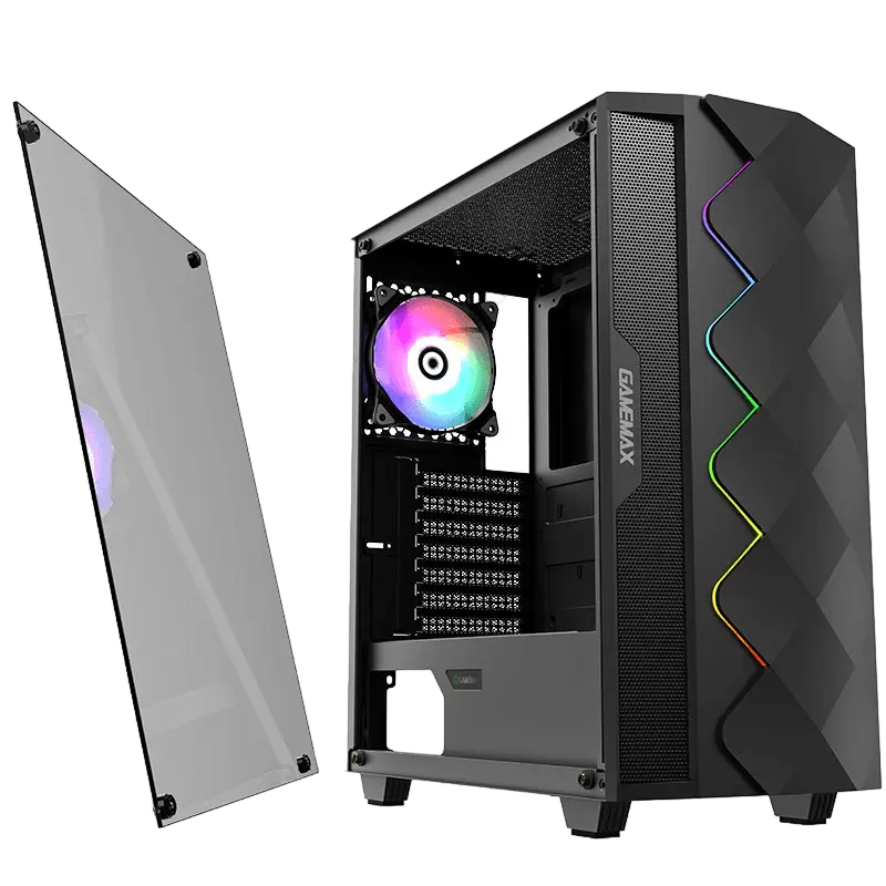 Компьютерный корпус Gamemax DIAMOND COC Midi-Tower Черный