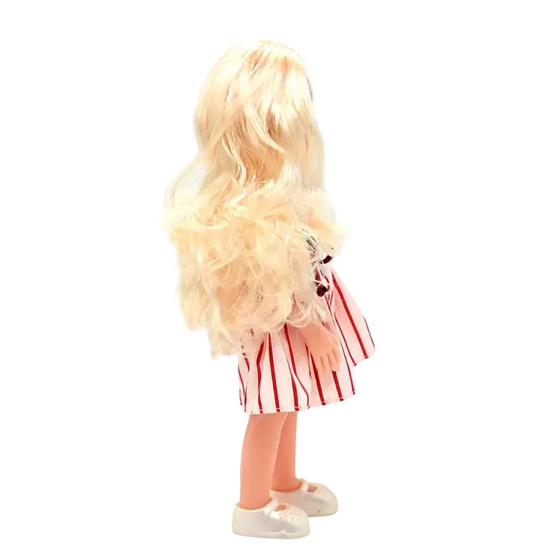 Essa Toys Little Milly - White Red Dress