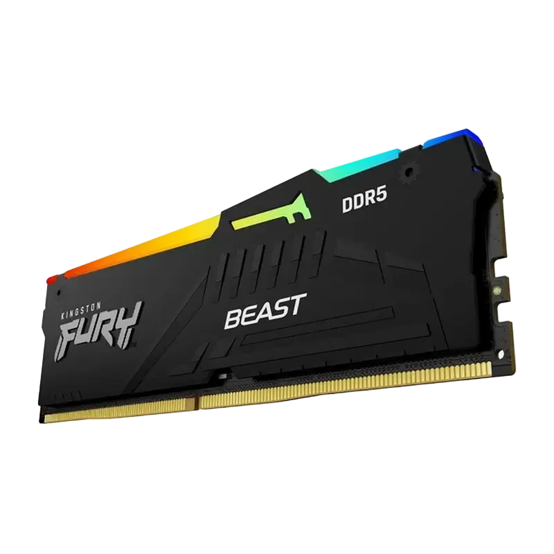 Memorie RAM Kingston FURY Beast RGB FURY Beast 32GB Negru