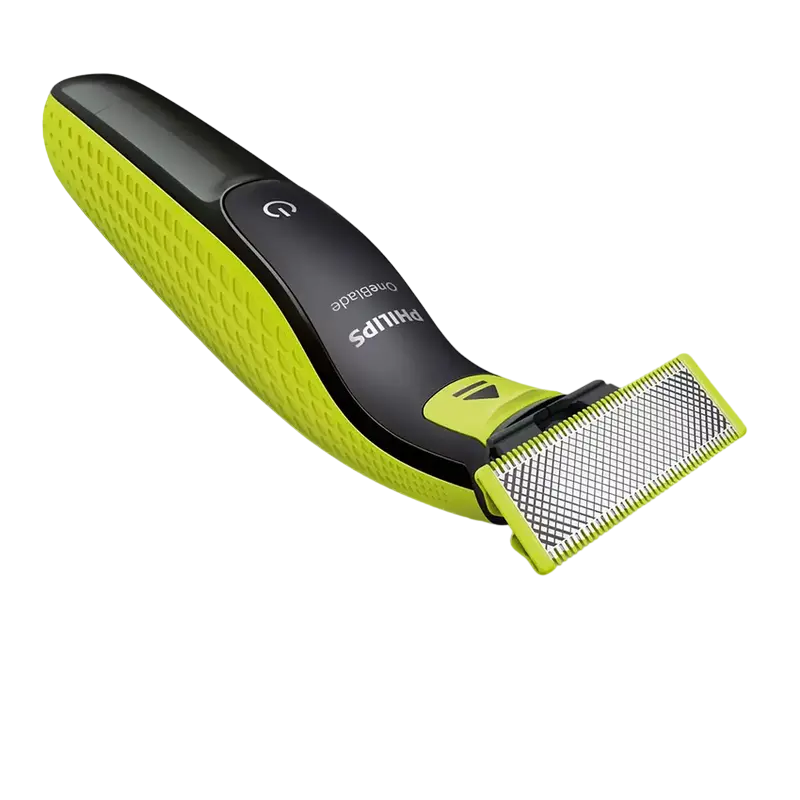 Мужской Триммер Philips OneBlade Черный | Зелёный