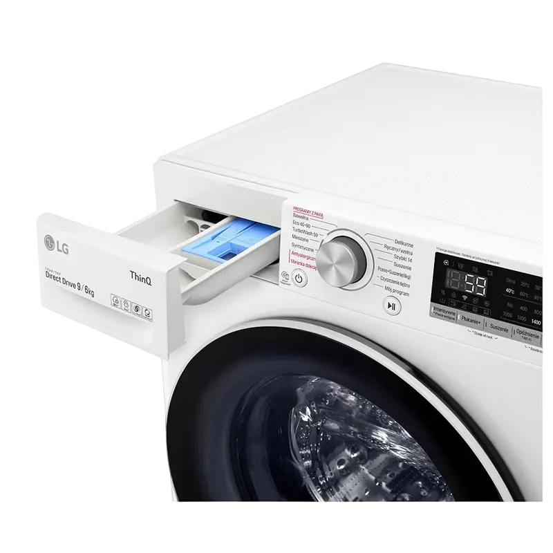 Mașină de spălat cu uscător LG F4DV509S0E Alb