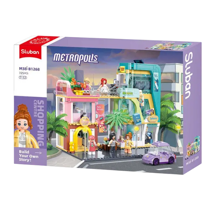 Конструктор Sluban Metropolis - DC Department Store Разноцветный