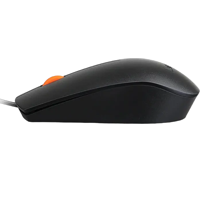 Мышь Lenovo 300 Проводное Чёрный
